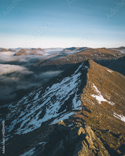 Scottish mountian, Cloud inversion