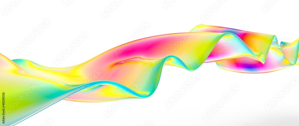 Liquid shapes abstract holographic 3D wavy background Liquid shapes abstract holographic 3D wavy background