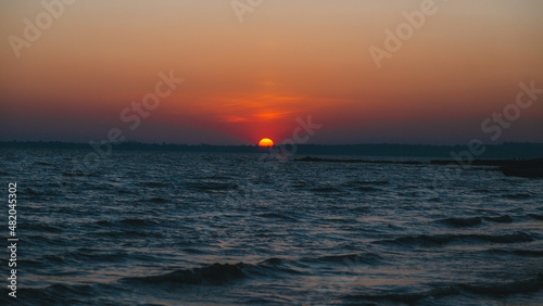 sunset over the sea © EternalMadRaven
