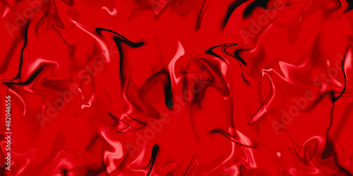 abstract red background with black smeared spots