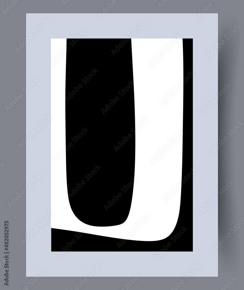 Scandinavian abstract vector prin Scandinavian abstract vector prin