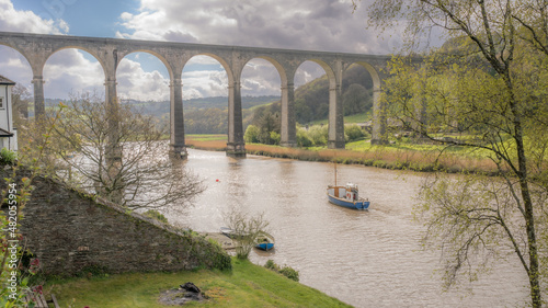 bridge over the river Tamar photo