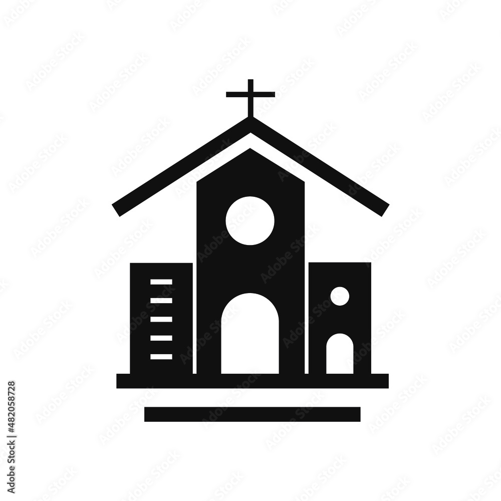 church building icons symbol vector elements for infographic web church building icons symbol vector elements for infographic web