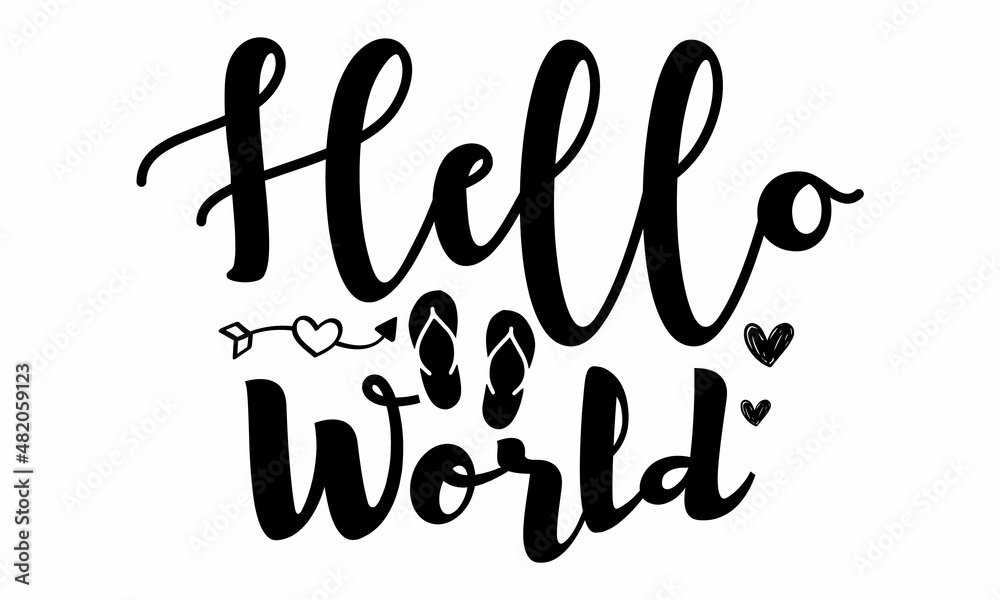 hello world SVG cut file hello world SVG cut file
