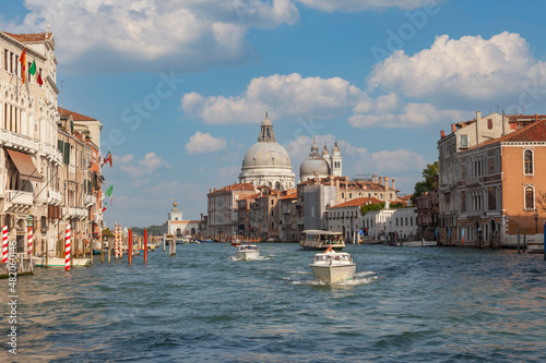 Canal Grande und Basilica di Santa Maria della Salute, Venedig