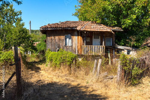 Nineteenth century Houses in village of Brashlyan, Bulgaria