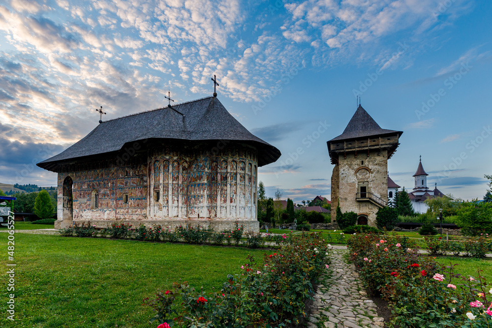 The monastery of Humor in Romania