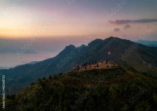 Doi Pha Tang Noen Sea Mist Viewpoint 104 Chiang Rai Province  Thailand