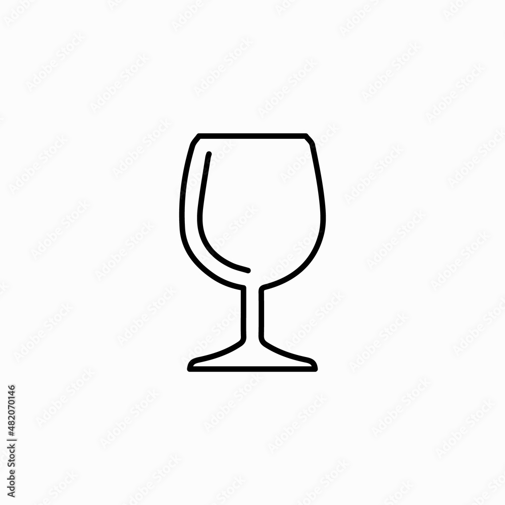 wine glass icon or silhouette. Alcohol symbol. Vector illustration. Classic Wine glass icon. Single flat black pictogram isolated on white background. Vector EPS10 illustration. wine glass icon or silhouette. Alcohol symbol. Vector illustration. Classic Wine glass icon. Single flat black pictogram isolated on white background. Vector EPS10 illustration.