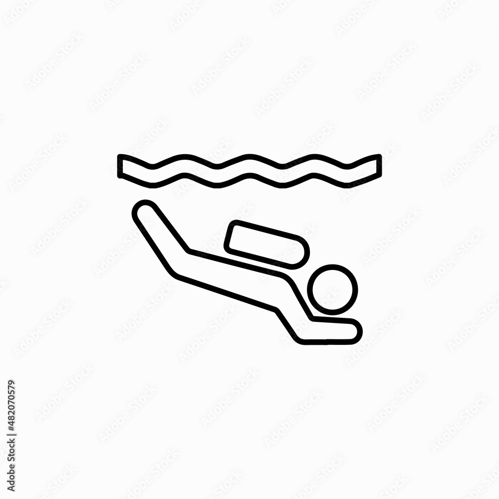 Scuba Diving icon vector. Diver vector illustration Scuba Diving icon vector. Diver vector illustration