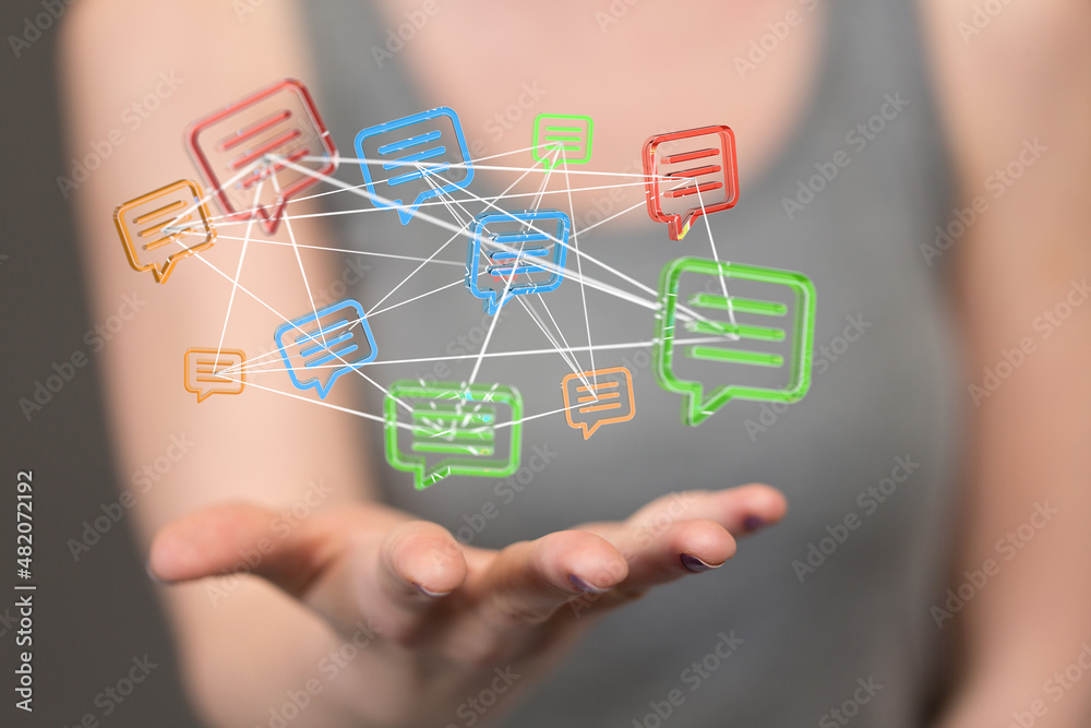 email on computer Businessman is working to important reminder email on computer Businessman is working to important reminder