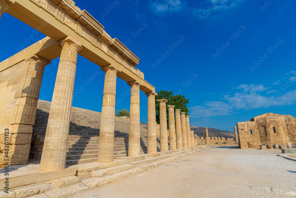 Ancient acropolis of Lindos