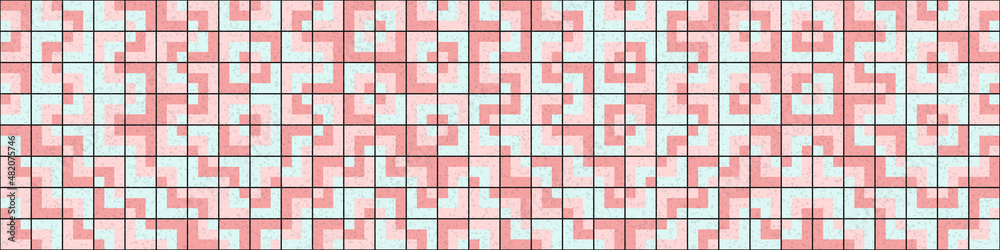 Abstract Geometric Pattern generative computational art illustration Abstract Geometric Pattern generative computational art illustration