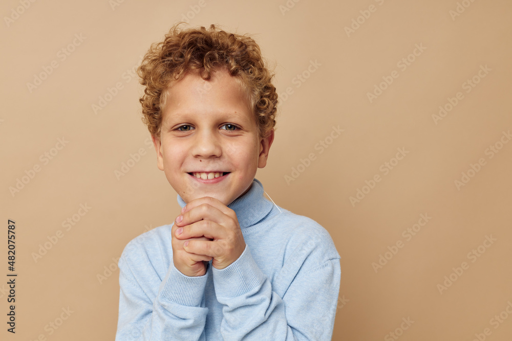 Cute little boy children's style fashion emotions Lifestyle unaltered Cute little boy children's style fashion emotions Lifestyle unaltered