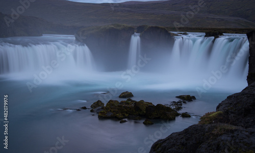 Beautiful waterfall in Iceland