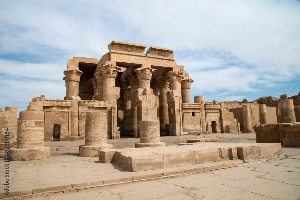 Temple of Sobek and Haroeris, Kom Ombo, Egypt, North Africa	
