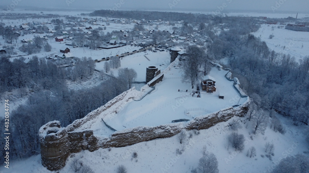 Fototapeta premium Snowy Fortress