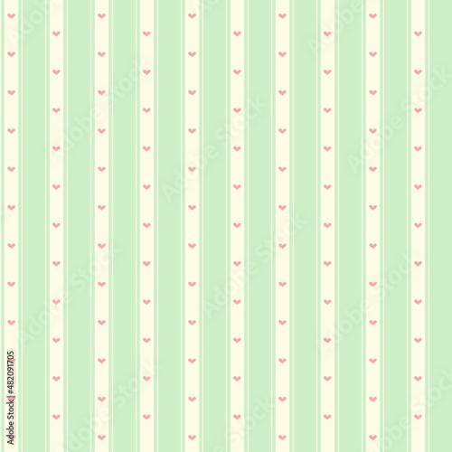 Shabby Chic seamless vector design. Vintage Colors. Retro graphic vector for print, poster and background usage.