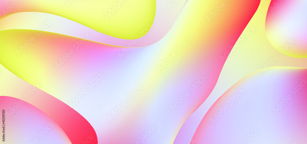 Abstract fluid hologram background gradient Abstract fluid hologram background gradient