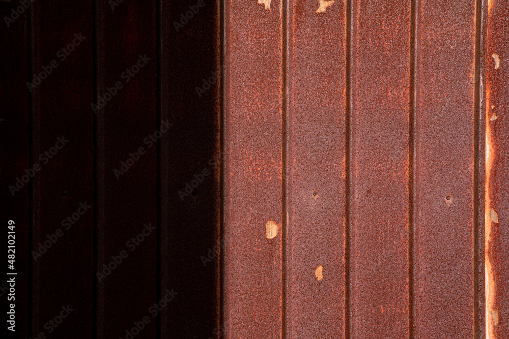 Fototapeta premium 金属 壁 錆 影