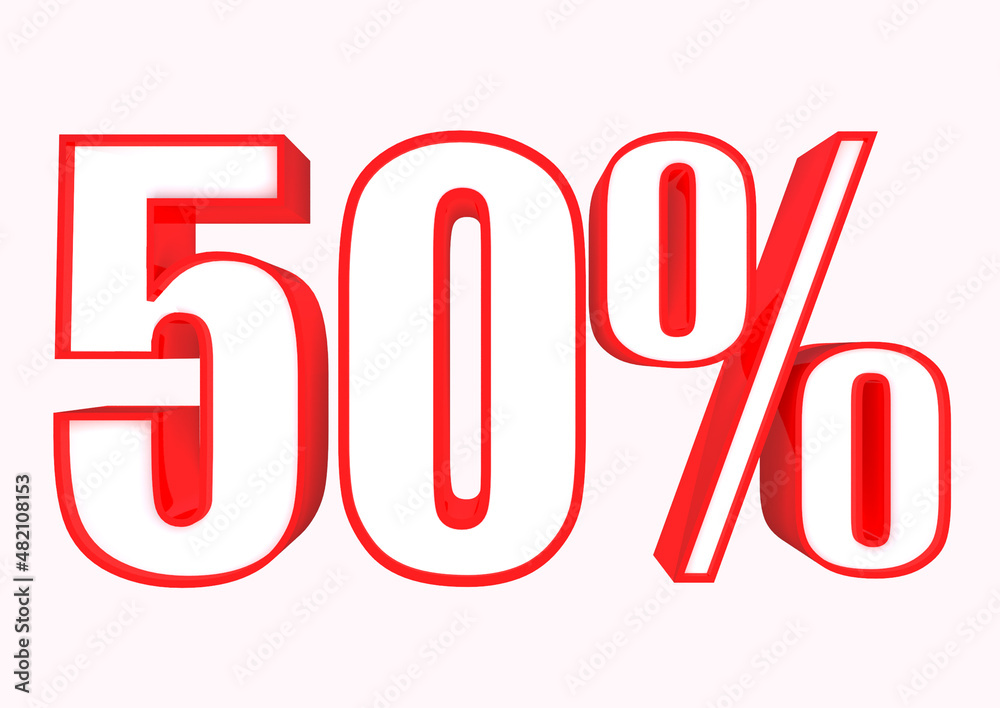 50 Percent off 3d Sign on White Background, Special Offer 50% Discount Tag, Sale Up to 50 Percent Off,big offer, Sale, Special Offer Label, Sticker, Tag, Banner, Advertising, offer Icon 50 Percent off 3d Sign on White Background, Special Offer 50% Discount Tag, Sale Up to 50 Percent Off,big offer, Sale, Special Offer Label, Sticker, Tag, Banner, Advertising, offer Icon
