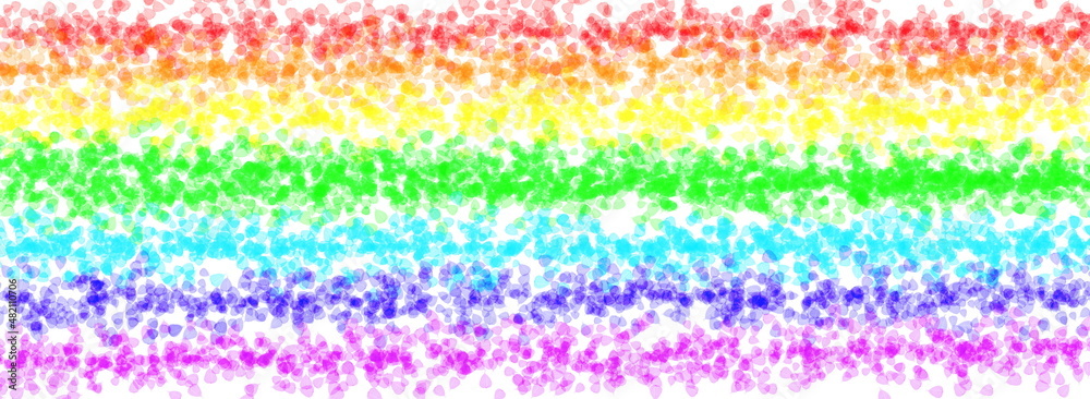 abstract colorful background with rainbow 