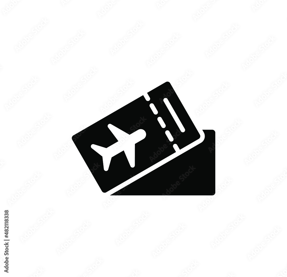 Ticket, Pass, Event, Voucher Solid Icon, Vector, Illustration, Logo Template. Suitable For Many Purposes. Ticket, Pass, Event, Voucher Solid Icon, Vector, Illustration, Logo Template. Suitable For Many Purposes.