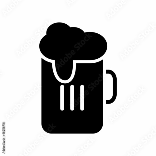 Beer Icon Design Vector Logo Template Illustration Sign And Symbol