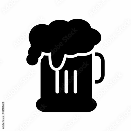 Beer Icon Design Vector Logo Template Illustration Sign And Symbol