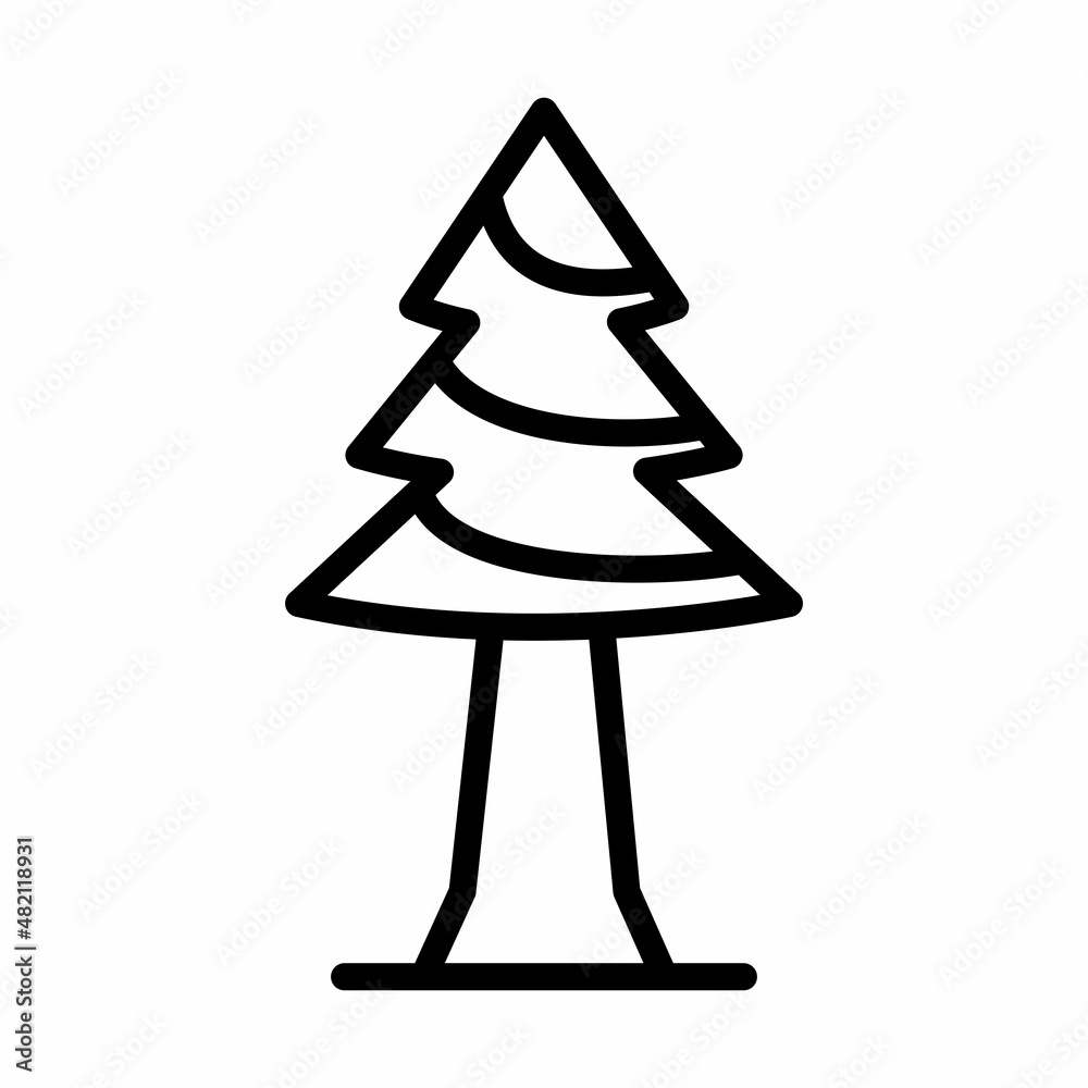 Christmas Tree Icon Design Vector Logo Template Illustration Sign And Symbol Christmas Tree Icon Design Vector Logo Template Illustration Sign And Symbol