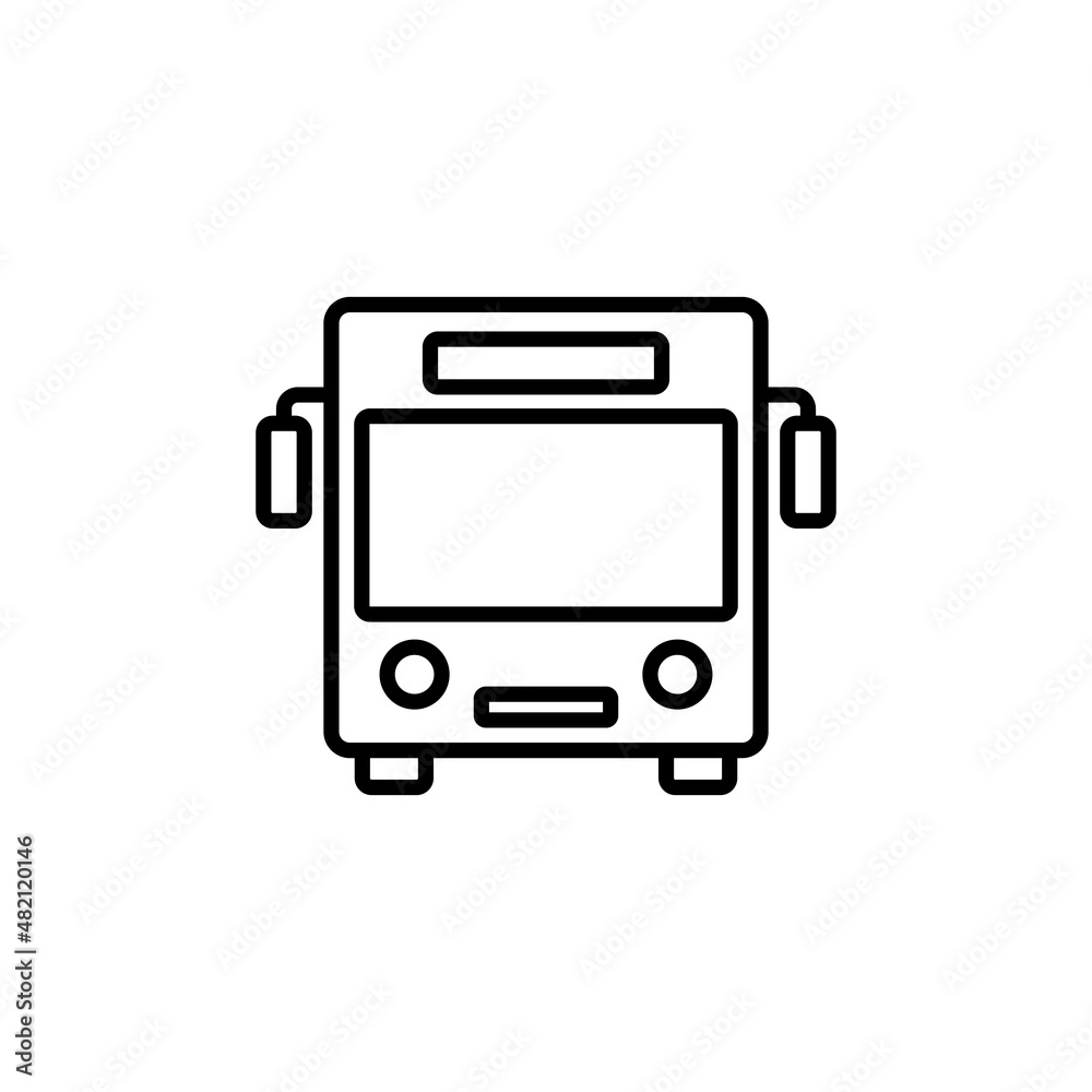 Bus icon. bus sign and symbol. transport symbol Bus icon. bus sign and symbol. transport symbol
