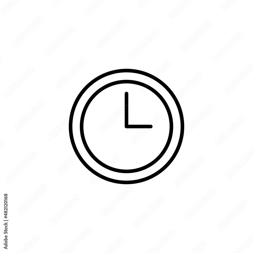 Clock icon. Time sign and symbol. watch icon Clock icon. Time sign and symbol. watch icon