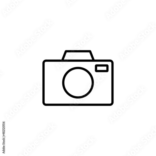 Camera icon. photo camera sign and symbol. photography icon.