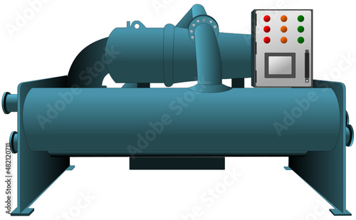 Chiller for HVAC and BMS (Building Management System Design)