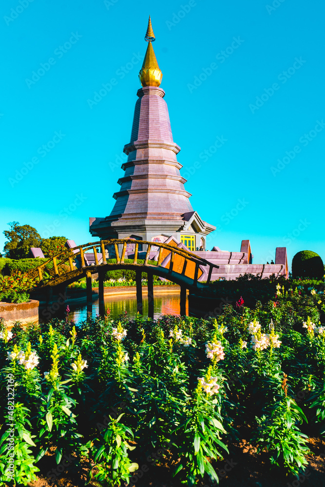 Great Pagoda of Doi Inthanon in Thailand