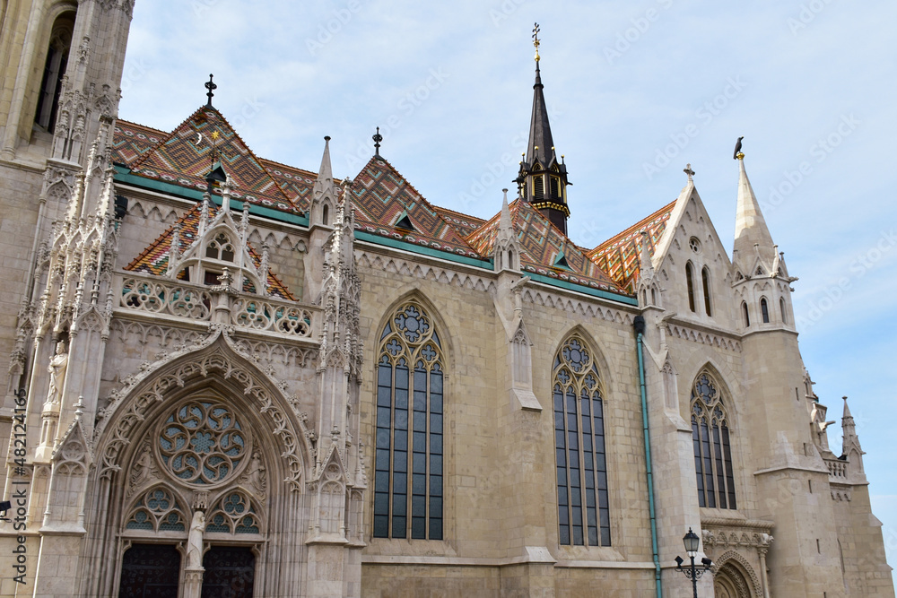 Matthias church in Budapest city, Hungary