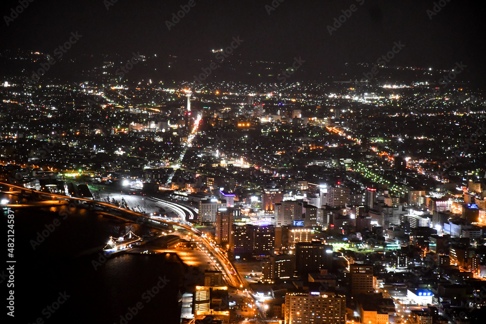 Hokkaido night view Hokkaido night view