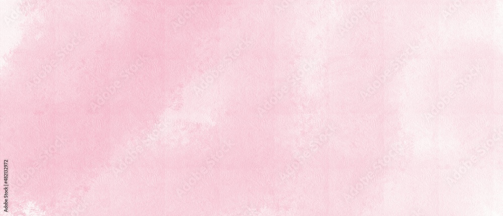 pink background with watercolor