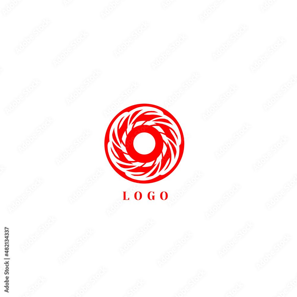 circle abstract logo icon vector template circle abstract logo icon vector template