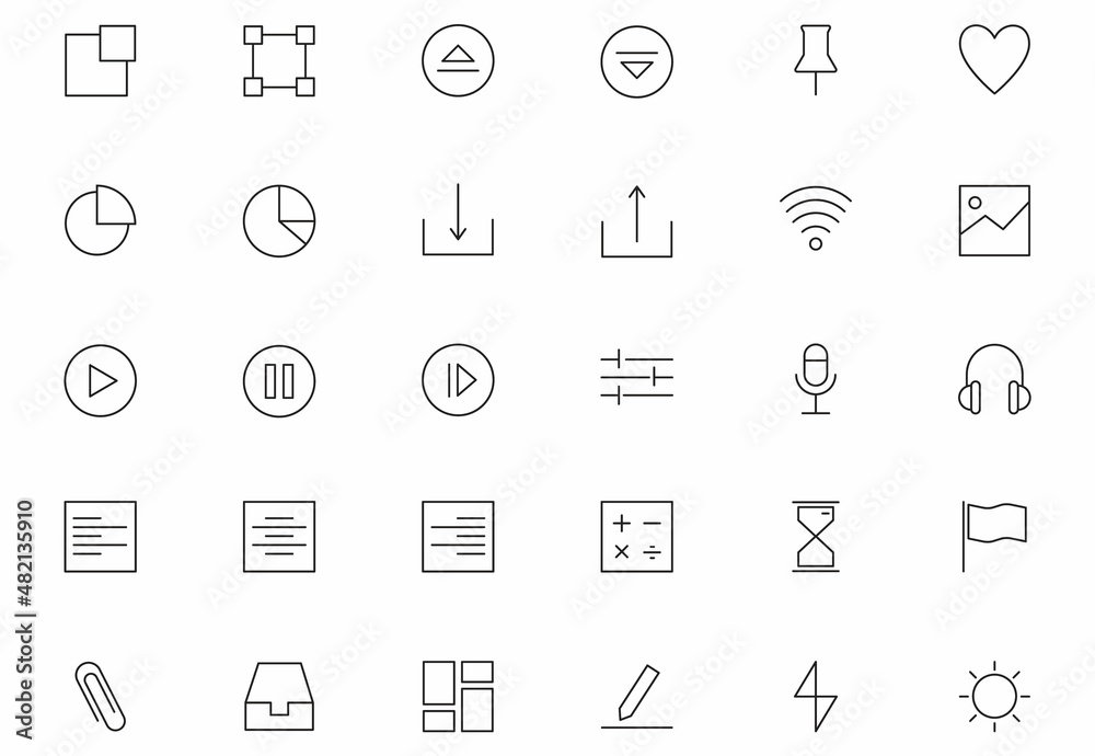 Modern Creative icon design for all types business and company