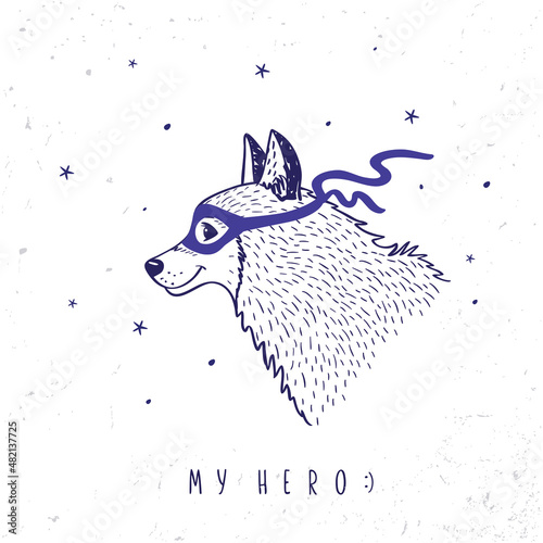 Husky my hero