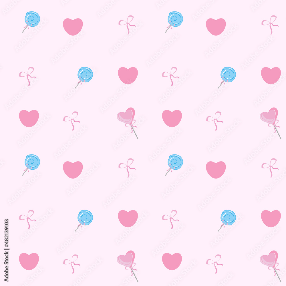 Pattern for the Valentine's Day holiday Pattern for the Valentine's Day holiday