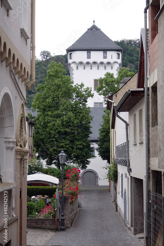 Fototapeta Naklejka Na Ścianę i Meble -  Alte Burg in Boppard