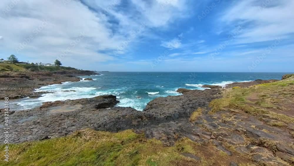 Timelapse of Little Blowhole, Kiama Sydney Australia Timelapse of Little Blowhole, Kiama Sydney Australia
