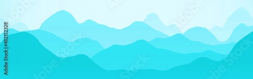 design hills peaks in the dawn digital graphic background texture illustration