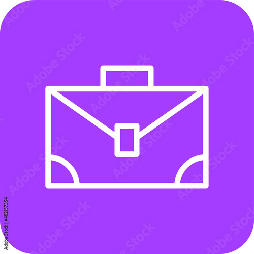 Briefcase Vector Icon Design Illustration