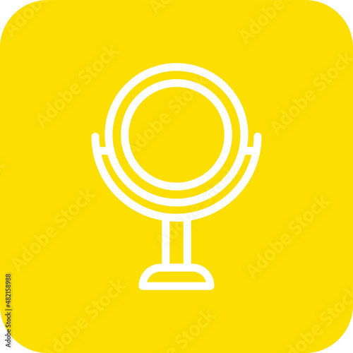 Mirror Vector Icon Design Illustration