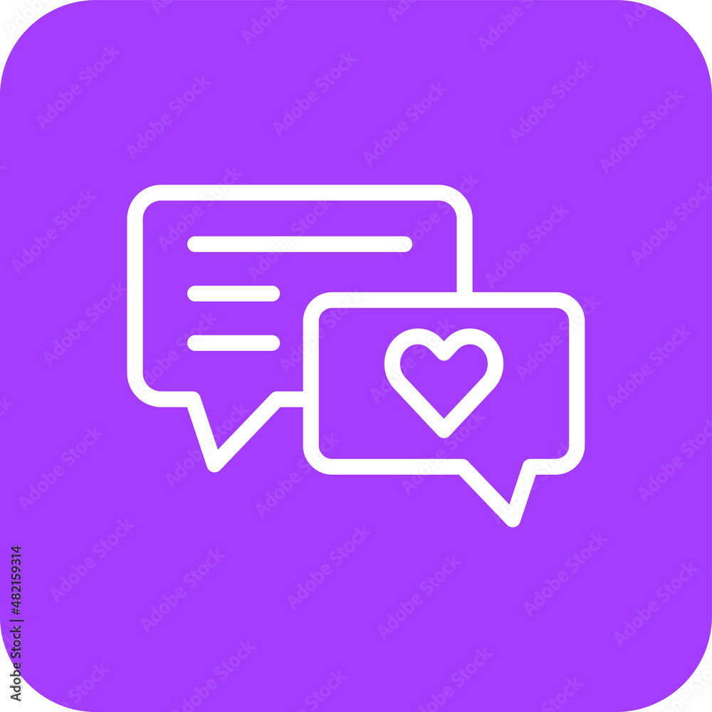 Chat Vector Icon Design Illustration Chat Vector Icon Design Illustration