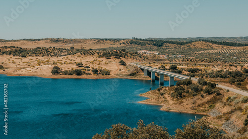 Breathtaking view of Alqueva Lake  photo