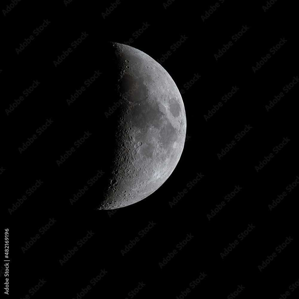 detailed image of the moon in the nightsky detailed image of the moon in the nightsky